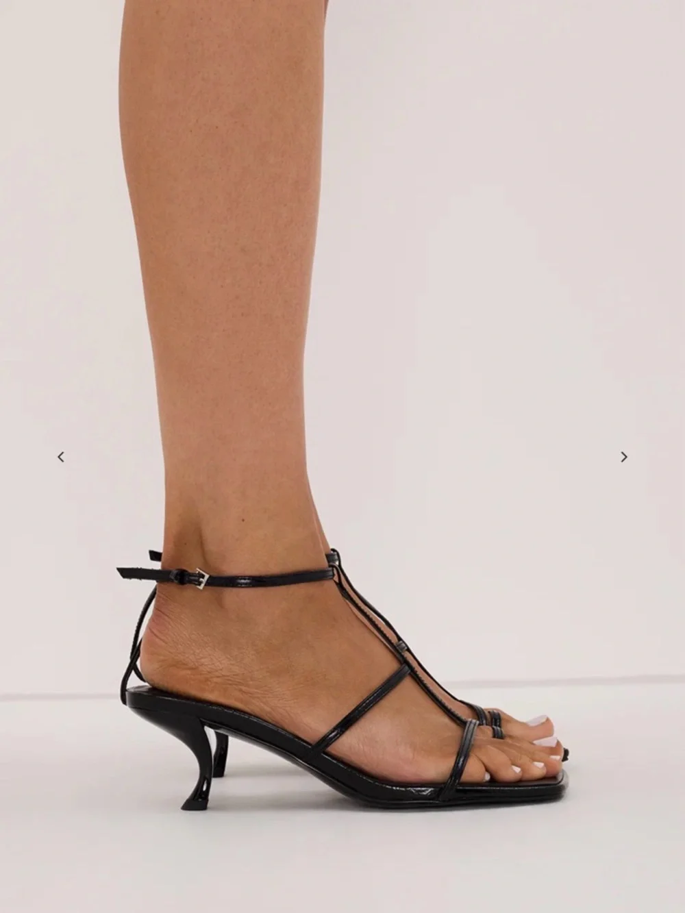Dissh Alias Mae Arabella Black Heel sz38/US 7
